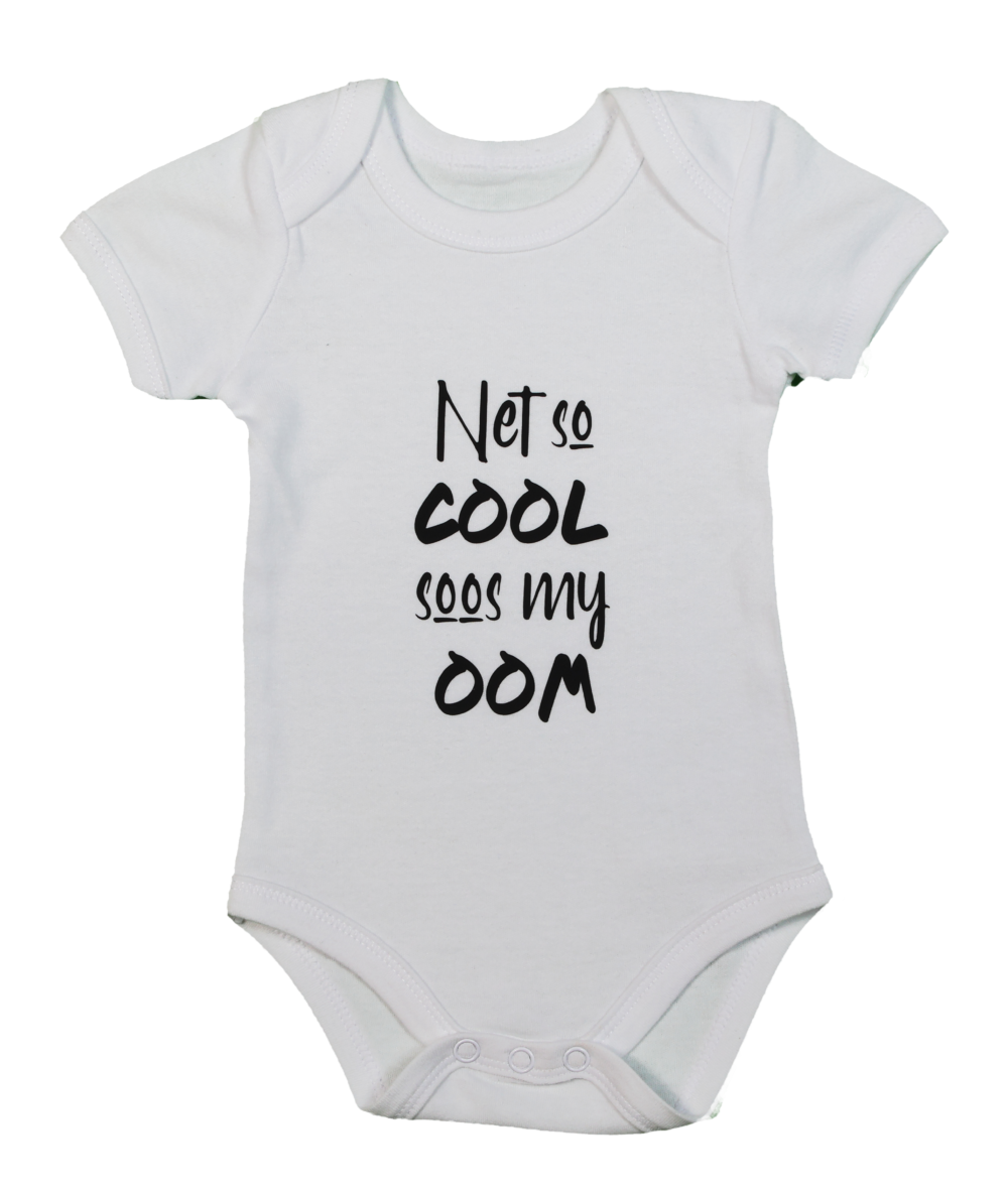 Cool soos my oom babygrow