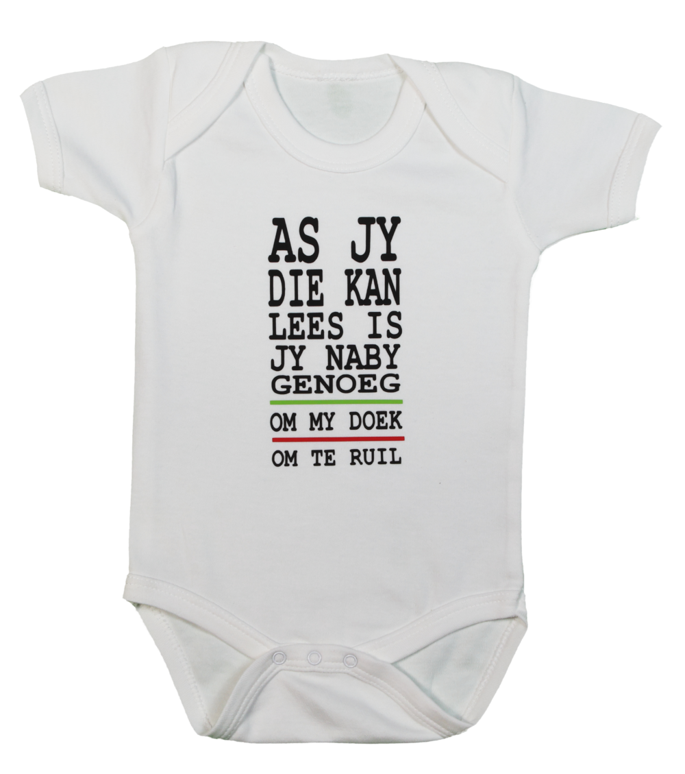 Oogtoets babygrow