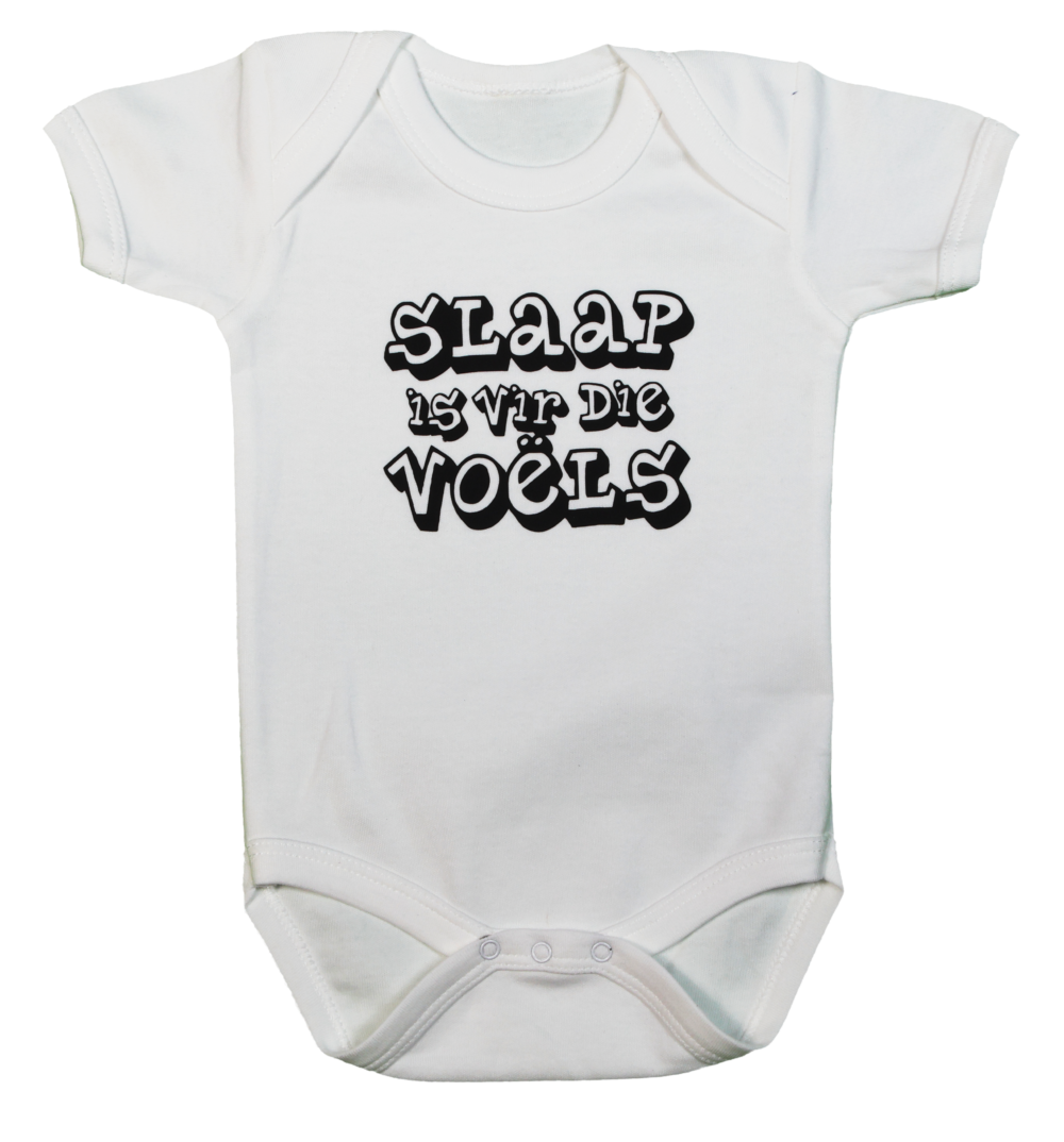 Slaap is vir die voëls babygrow