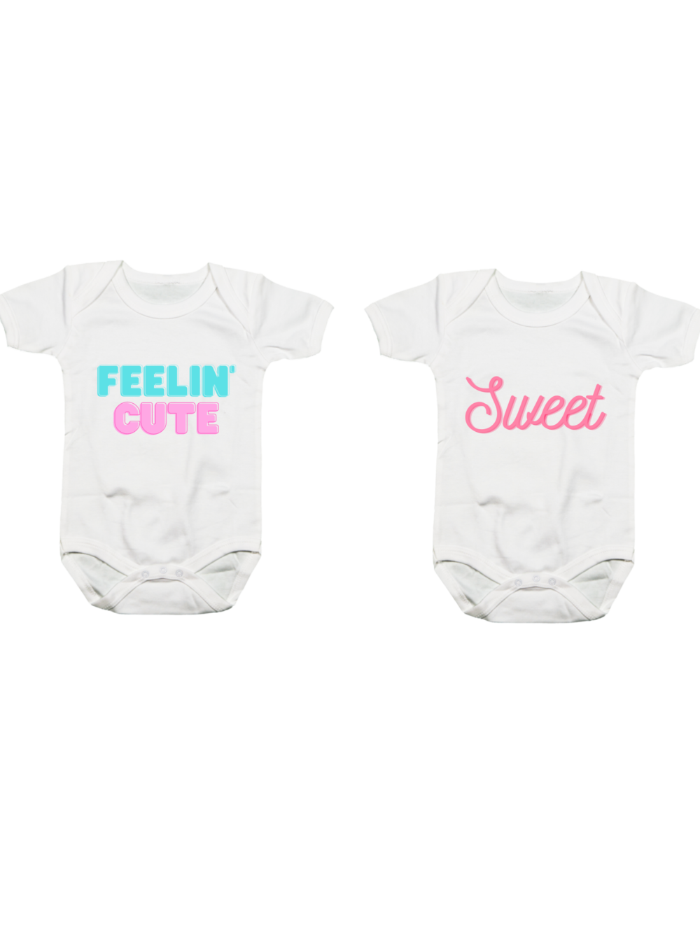 Custom Twin Babygrow set